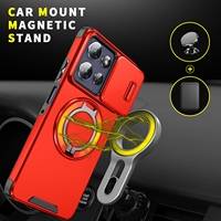 Étui de protection antichoc Armor 360 avec anneau support et protection d'objectif pour Motorola Moto G Power 5G G Stylus 2026