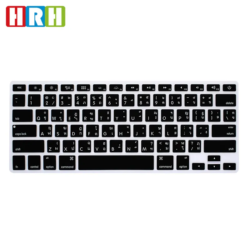 Tay klavye çıkartmalar evrensel chromebook cilt koruyucu koruyucu film mac Air 13 için A1369 özel klavye skins abd düzeni