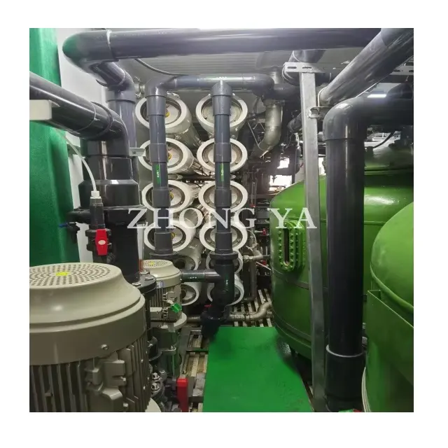 Integrated Sea Water Desalination Container Salt Water Treatment Systems Seawater Desalination Machine Plant
