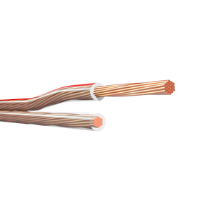 สายลำโพง16AWG มี2ตัวนำสายสัญญาณเสียงทองแดง OFC โปร่งใสสำหรับโฮมเธียเตอร์ระบบเครื่องเสียงรถยนต์ระบบเสียง - Product Image 1