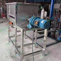 Mélangeur de rubans 100 kg pour additifs, engrais, poudres alimentaires, protéines, albumines et lait en poudre