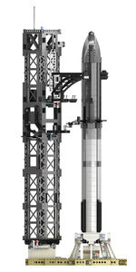M23001 Cohete Espacial, Bloques de Construcción de Naves Espaciales, Modelo Militar para Armar, Juguete Educativo para Niños - Product Image 5