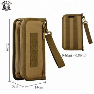 Pochette de Voyage Tactique pour Passeport et Téléphone (6 Pouces) – Sac de Rangement Camouflage en Nylon pour Randonnée et Camping - Product Image 4