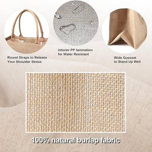 Personalized Bridesmaid Gift Burlap <strong>Tote</strong> <strong>Bags</strong> Custom Name <strong>Jute</strong> <strong>Bag</strong> for Party Beach - Product Image 4