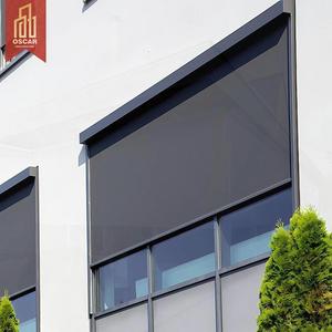Stores enrouleurs occultants sur mesure avec écran <span class=keywords><strong>solaire</strong></span> intégré, imperméables et électriques intelligents <span class=keywords><strong>pour</strong></span> patio, balcon et jardin - Product Image 1
