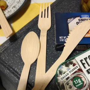 Bamboo Cutlery Set In Casebamboo Utensils Dinnerware Cutlery Tableware Setbamboo Cutlery Sets