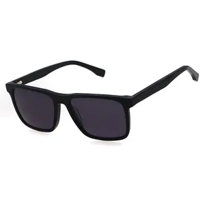 New Arrivals Sunglasses Trendy High Quality Acetate Rectangular Frame Adult Sun Glasses