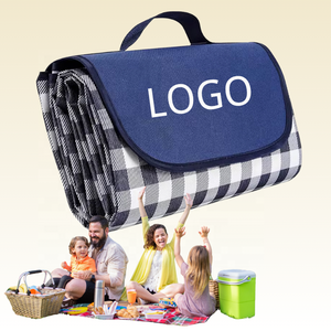 Logotipo personalizado, accesorios para acampar, portátil, para viajes, Camping, <span class=keywords><strong>playa</strong></span>, alfombra impermeable, alfombra de <span class=keywords><strong>arena</strong></span>, manta de Picnic, estera - Product Image 1