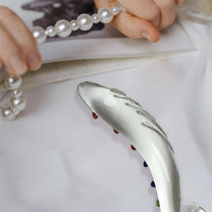 للبيع بالجملة عالية الجودة عصا جي سبوت من الزجاج دسار كريستال عصا الشفاء مدلك كريستال لعبة جنسية يوني عصا - Product Image 5