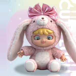 Vente en gros de poupées en peluche musicales lumineuses à motifs variés, poupées en vinyle avec visage en plastique, jouets de poupées haut de gamme exquis pour cadeau d'enfant - Product Image 2