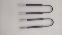 LN MoSi2 Silicium-Molybdène Tige Chauffante Elément Tailles Personnalisées pour Four à Moufle 1700-1800 ℃
