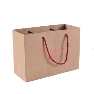 Custom Luxury Gift Shopping Paper Bag with Your Own Logo Paper Bags for Business