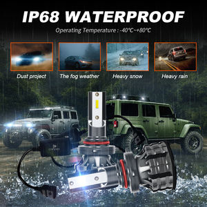 Conpex หลอดไฟหน้ารถยนต์ LED 2600lm 26W IP68 H8ให้แสงสว่างมาก50W K5 C6 CSP - Product Image 5