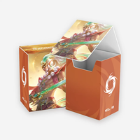 Lot de cartes de combat Runes authentiques avec étui de rangement et pochettes de protection pour collectionneurs et revendeurs