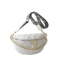 Ceinture de taille pour femmes Fanny Packs Chest Purse Leather Quilted Sling Bag Riley Sling Bags With Guitar Strap