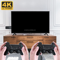Console de jeux vidéo M8 à succès, 4K HD TV rétro portable, jeux, 20 000+ jeux, double manette sans fil, console TV