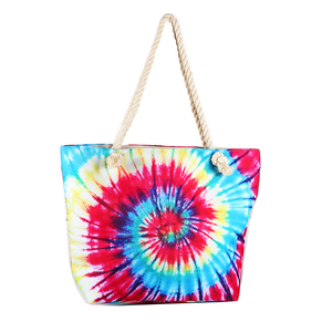 Vente en gros <span class=keywords><strong>de</strong></span> sacs <span class=keywords><strong>de</strong></span> <span class=keywords><strong>plage</strong></span> tendance pour femmes sacs fourre-tout en toile arc-en-ciel avec teinture <span class=keywords><strong>de</strong></span> cravate <span class=keywords><strong>sac</strong></span> <span class=keywords><strong>de</strong></span> courses <span class=keywords><strong>de</strong></span> <span class=keywords><strong>plage</strong></span> souvenir - Product Image 5