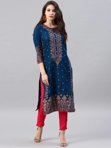Kurta Dashiki de Rayón Pesado con Estampado Africano, Ecológica y a la Moda, Corte Ork Nayra, Casual, Transpirable, con Pedrería para Mujer, ODM - Product Image 6