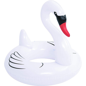 Bouée gonflable en forme de cygne pour adultes, avec <span class=keywords><strong>chambre</strong></span> à <span class=keywords><strong>air</strong></span> en plastique - Product Image 2