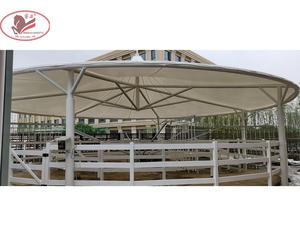 CE CERTIFIED Hot Sales <strong>Horse</strong> Walker With Italy Motor Customized Roof and Fence - Product Image 4