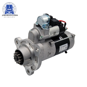 发动机启动电机总成适用于中国重汽潍柴WD615 WD10 WD12 24V重型卡车物流车队维修备件M - Product Image 1