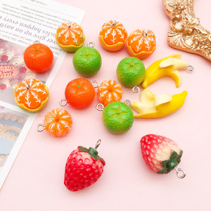 Acrylique Simulation Fruit Pendentif Mignon Style D'été Style Bohème Creative DIY Accessoire Accessoires - Product Image 3