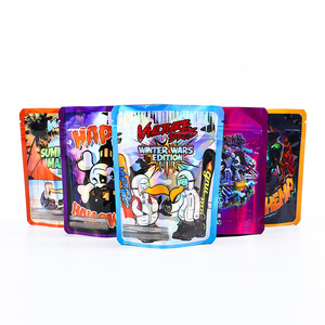 New Product 3d Printed Exotic Die Cut Standing Pouch Packaging Child Proof <strong>3</strong>.5 g Mylar <strong>Bags</strong> with Game Boy Custom - Product Image 5