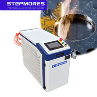 Machine de nettoyage au laser à fibre portative 1500W 2000W pour l'élimination de la rouille sur l'acier au carbone et l'aluminium