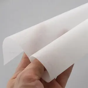 Großhandel lebensmittelqualität fettdicht benutzerdefinierte Größe Silikonpapier Backpapier für Kochen hohe Temperatur Pergament-Papierbögen
