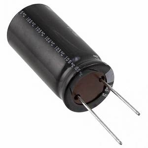 Condensadores Electrolíticos de Aluminio UVY2E331MRD, Componentes Electrónicos Originales, 330uF ±20% 250V, Montaje a través de Orificio - Product Image 1