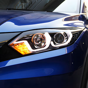 Para <span class=keywords><strong>Honda</strong></span> Vezel 2015-2018, conjunto de faros delanteros LED para coche, luces delanteras con lente de proyector, accesorios de nueva condición - Product Image 2