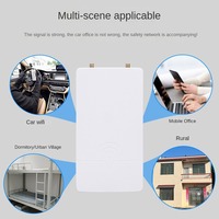 Punto de acceso exterior impermeable WiFi inalámbrico de doble banda de alta potencia de 300M con cobertura omnidireccional Soporte 4G y 5G