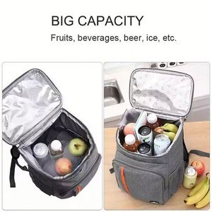 Sac à dos isotherme personnalisé, étanche, souple, pour livraison de repas, pique-nique, glacière thermique - Product Image 2