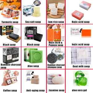 สบู่น้ำนมข้าวไทยออร์แกนิกทำด้วยมือสบู่ธรรมชาติสำหรับทำความสะอาดผิวหน้าให้ความชุ่มชื้นผิวขาวที่แข็งแรงมากสบู่ทำความสะอาดล้ำลึกแบบดั้งเดิม - Product Image 6