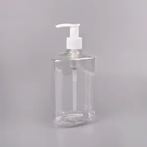Bottiglia di disinfezione disinfettante in gel di plastica PET creativo da 500ML di nuovo design