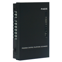 Système téléphonique filaire PABX Intercom Excelltel MD206 à succès avec identification de l'appelant, transfert d'appel, 2 lignes co-locatives et 6 extensions pour