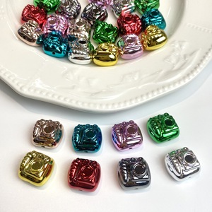 ลูกปัดอะคริลิคหลากสีสันสำหรับทำสายคล้องโทรศัพท์ DIY ปากกา สร้อยคอ เครื่องประดับ ขายส่ง - Product Image 1