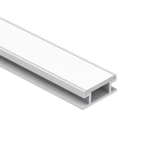 Lineare Beleuchtungs profile aus Aluminium-LED-Profil mit Kunststoff abdeckung für LED-Streifen