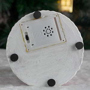 Décoration <span class=keywords><strong>de</strong></span> Noël LED rose en forme <span class=keywords><strong>de</strong></span> bonbon <span class=keywords><strong>de</strong></span> glace avec train tournant et 8 chansons <span class=keywords><strong>de</strong></span> Noël, village <span class=keywords><strong>de</strong></span> Noël fait main - Product Image 6