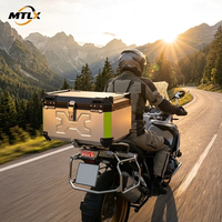 Top Case Moto Étanche 65L Personnalisable avec Doublure Intérieure et Dossier Passager – Service OEM Complet pour Marques Moto