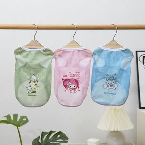 Sanrio – gilets en maille pour animaux de compagnie, vêtements d'été frais pour chats et chiens, design de dessin animé, taille moyenne et grande - Product Image 3