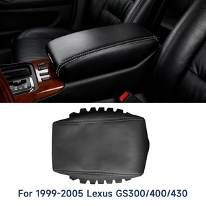 Lexus Center <b>Console</b> Armrest Cover <b>Black</b> Microfiber Leather Storage Box For GS300 GS400 GS430 1999-2005 - Product Image 4