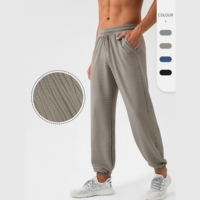 Pantalon de jogging Yutuo pour homme, séchage rapide, léger, extensible dans 4 directions, taille mi-haute, pour la gym, le fitness, la course, l'entraînement et la musculation, OEM