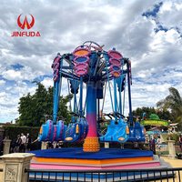Machine de jeux de parc d'attractions extrême : Simulateur de vol Airborne Shot à vendre – Équipement de divertissement extérieur de grande envergure