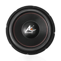 AK-S1202 Vente en gros usine Subwoofer audio de voiture 12 pouces de haute qualité Double bobine Haut-parleur de basses actif SPL En stock Prix plus bas