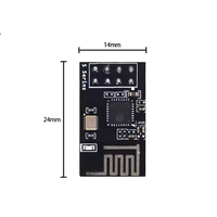 ESP8266 modul transreceiver nirkabel, Port seri WIF ESP8285-01S daya rendah