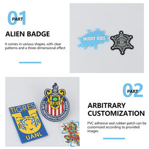 Gran oferta, Parche <span class=keywords><strong>de</strong></span> alta calidad, Parche <span class=keywords><strong>de</strong></span> silicona suave 3D personalizado, parche <span class=keywords><strong>de</strong></span> silicona para coser para <span class=keywords><strong>ropa</strong></span> - Product Image 5