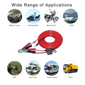 L'assemblée anneaux d'<span class=keywords><strong>oeillet</strong></span> Crocodile <span class=keywords><strong>Pince</strong></span> Crocodile Goutte Jumper Robuste Moyenne Tension Batterie Snap Pvc Rapide câble Solaire - Product Image 3