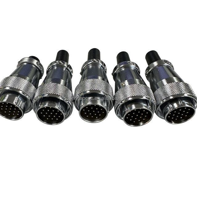 Mpg Handwheel Aviation Plug  Cnc Connector Plug 9 12 16 17 19 20 24 26 Pin