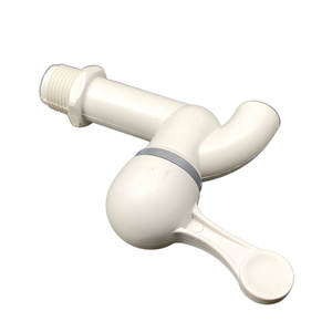 Hotsale Low Price In Stock White Single Lever Basin Plastic Water Faucet Taps for Kitchen - Product Image 5